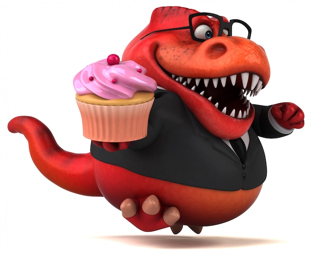 Fun Trex 3D Иллюстрация