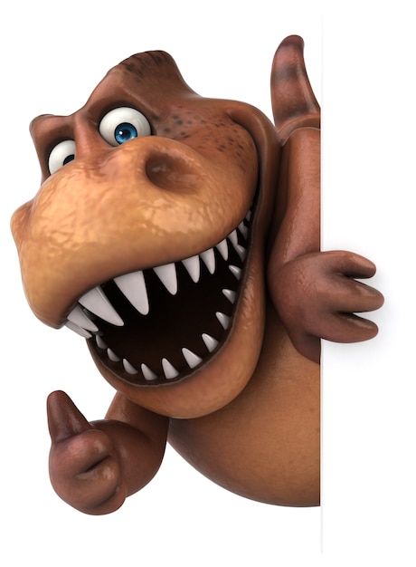 Fun Trex - 3D иллюстрации