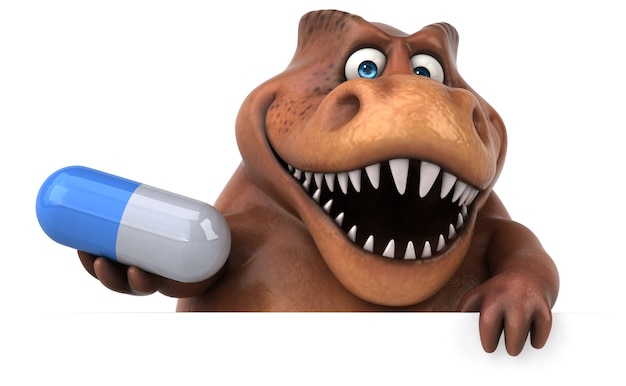 楽しいTrex-3Dイラスト