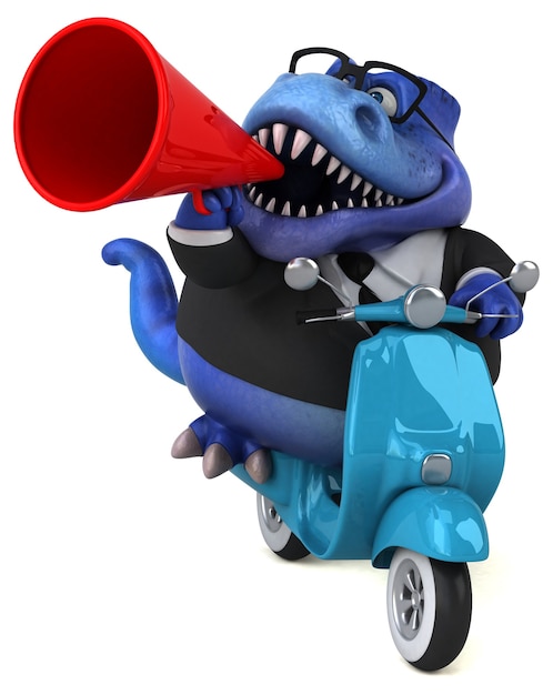 Fun Trex 3D Иллюстрация