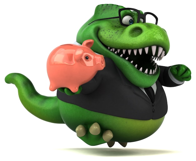 Fun Trex - 3D Illustration