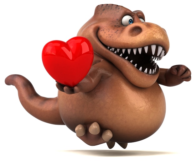 Fun Trex - 3D Illustration