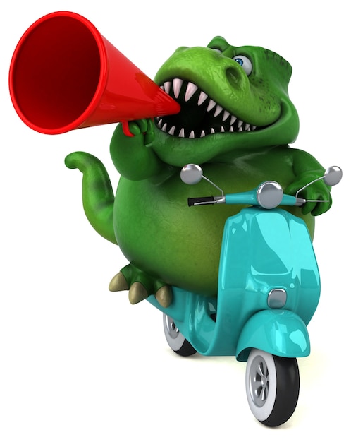 Fun Trex 3D Иллюстрация