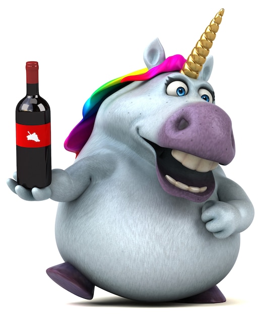 Fun unicorn - 3D character