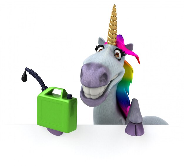 Fun unicorn animation