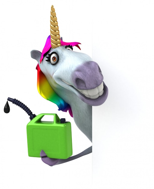 Fun unicorn animation