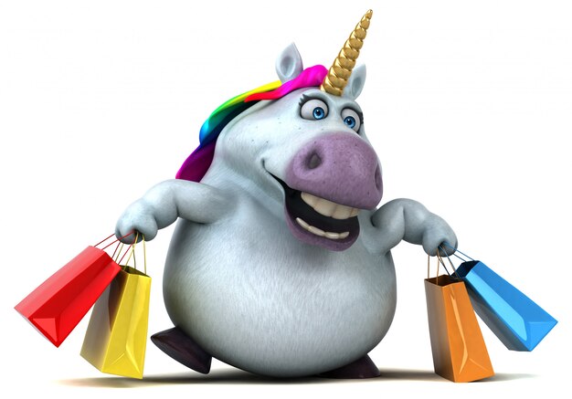 Fun unicorn animation