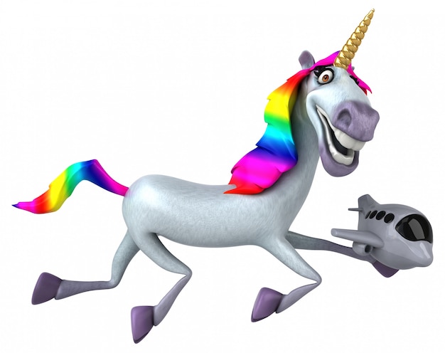 Fun unicorn animation