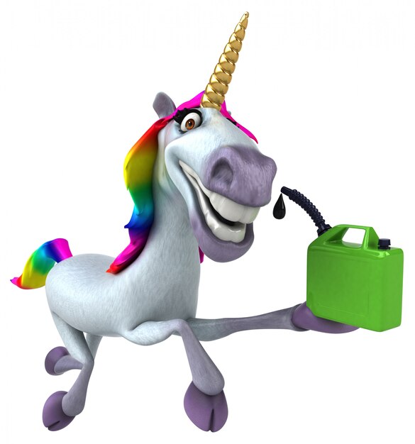 Fun unicorn animation