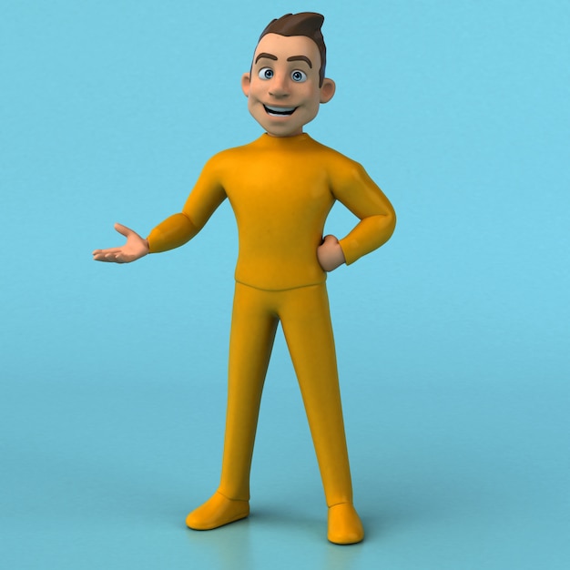 Fun yellow guy