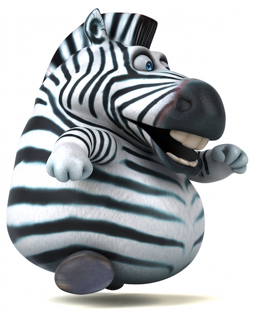 Photo fun zebra animation