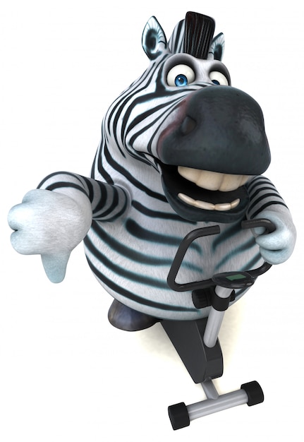 Photo fun zebra animation