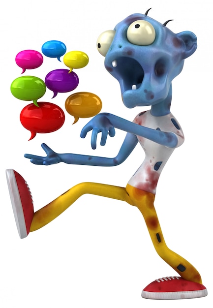 Fun zombie - 3D character