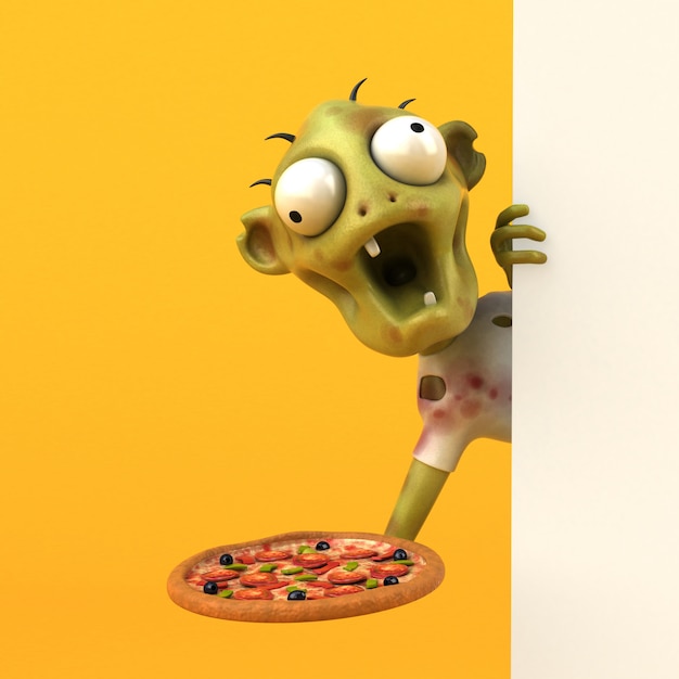 Fun zombie - 3D character