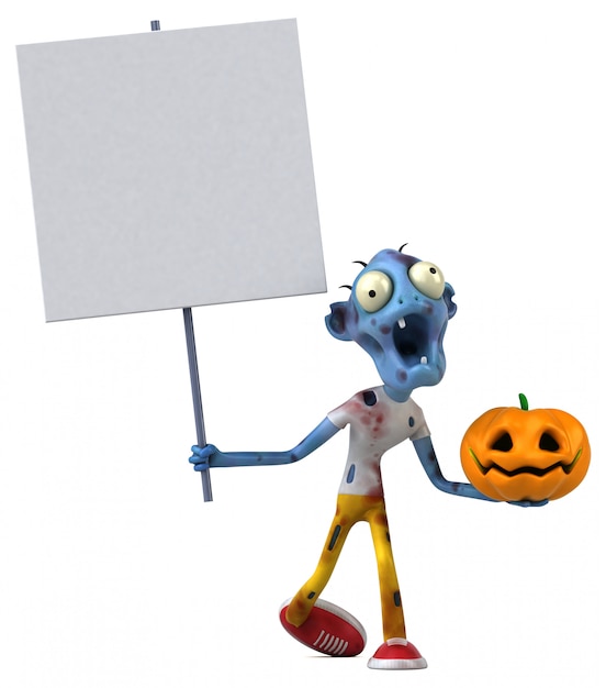 Fun zombie - 3D character