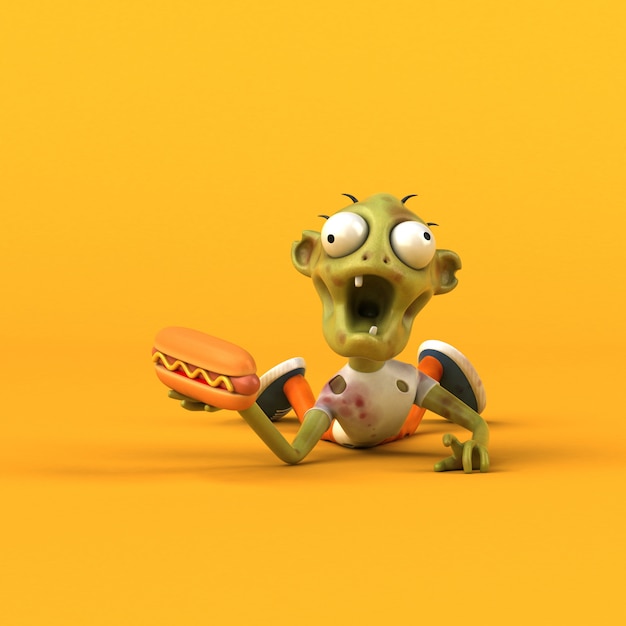 Fun zombie - 3D character