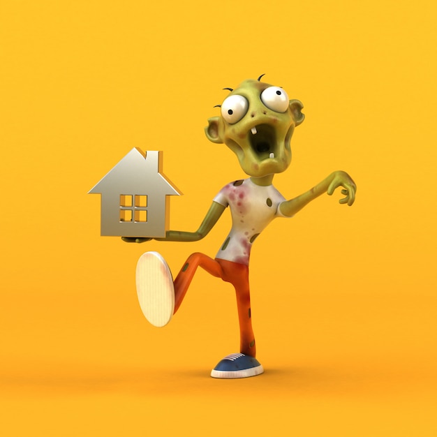 Fun zombie - 3D character