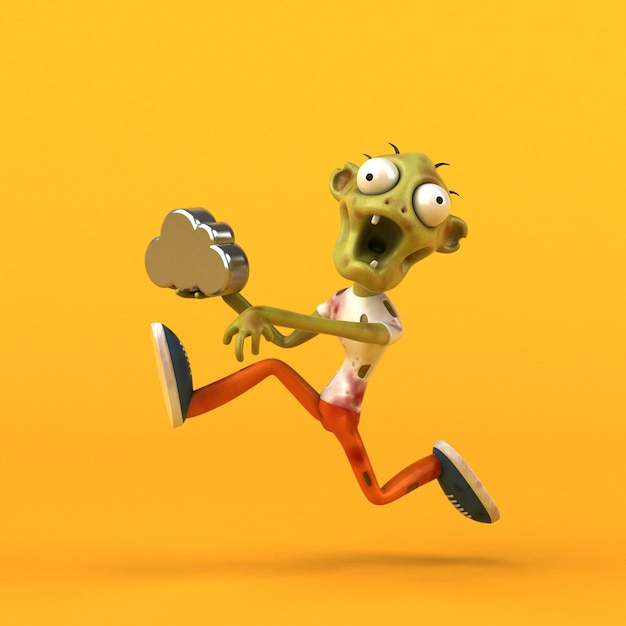 Photo fun zombie animation