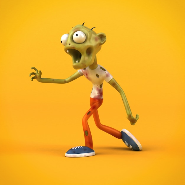 Fun zombie animation