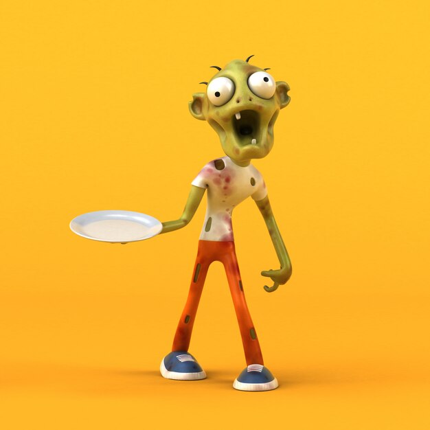 Fun zombie animation