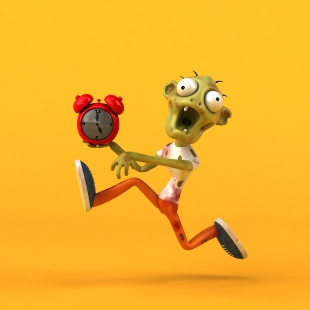 Fun zombie animation