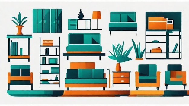 Photo functional and stylish furniture solutions