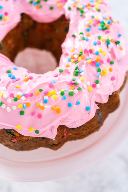 Funfetti Bundt Cake