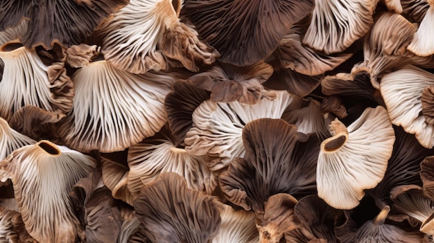 Photo fungi closeup a mycologists scientific elegance