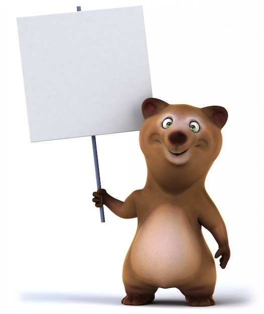 Funny bear