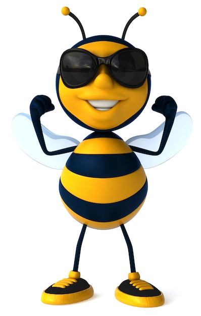 Funny bee