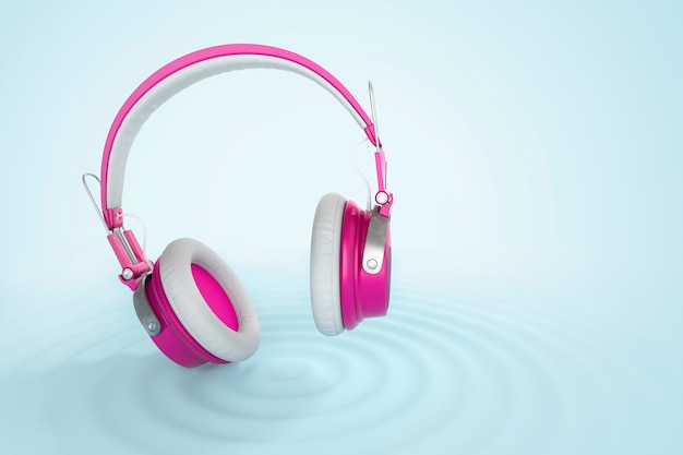 Funny bright wireless headphones