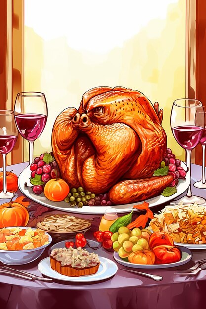 Boho thanksgiving