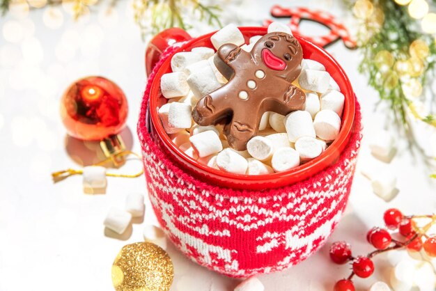 Funny christmas hot chocolate