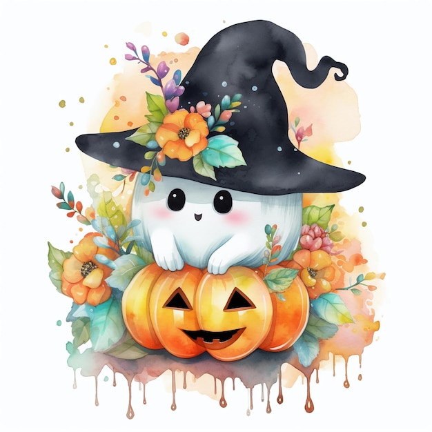 funny halloween ghost