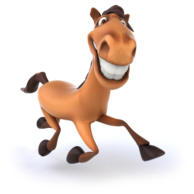 Funny horse