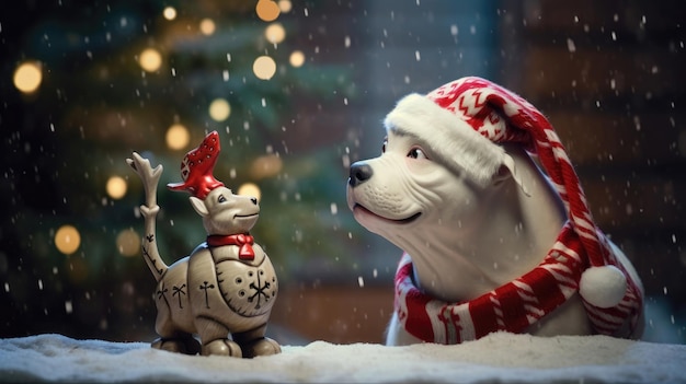 Funny pets for Christmas