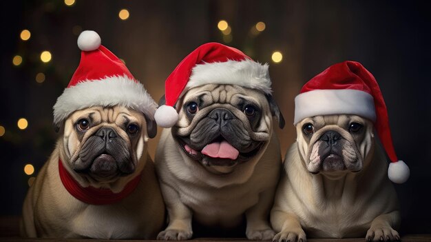 Foto animali divertenti per natale