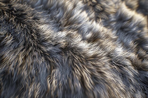 Photo fur texture close up background fur textured background