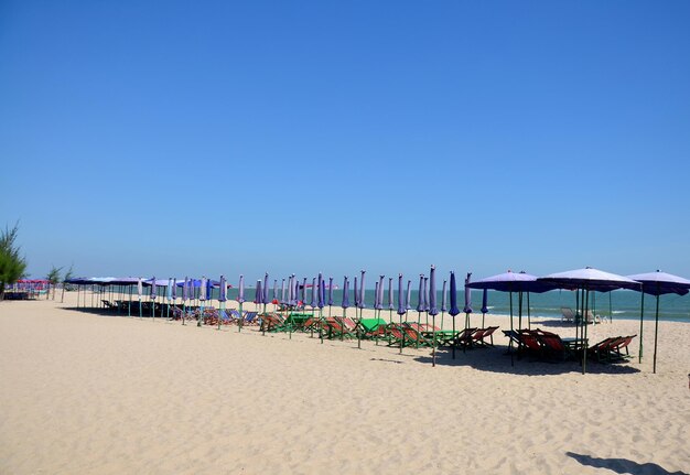 Furniture on cha am beach