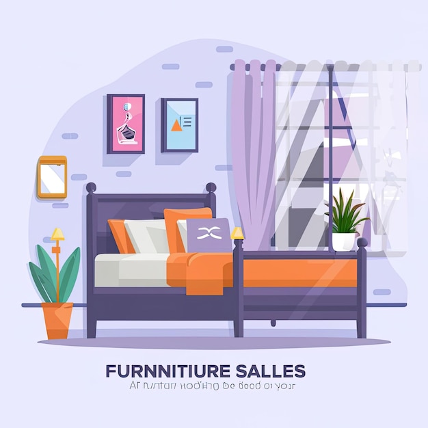 A FURNITURE SALES SOCIAL MEDIA POST DESIGN FOR FACEBOOK MARKETPLACE (フェイスブックマーケットプレイスのためのソーシャルメディアポストデザイン)