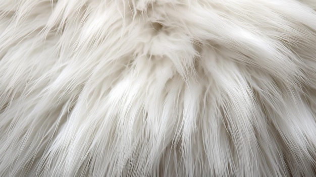 Furry animal's coat with intricate details and texture Generative AI