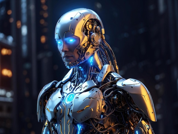 Future AI Robots and Cyborgs