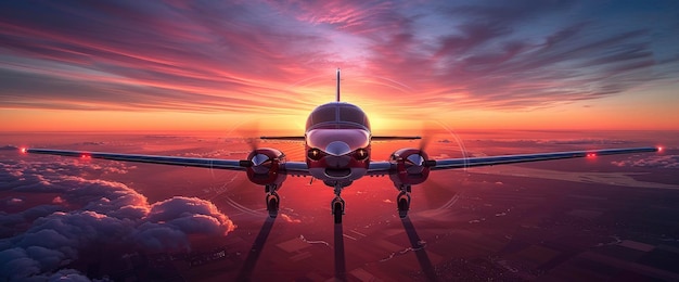 Foto futuro pilota di aereo