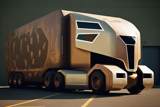 Future of autonomus cargo transportation AV cargo truck