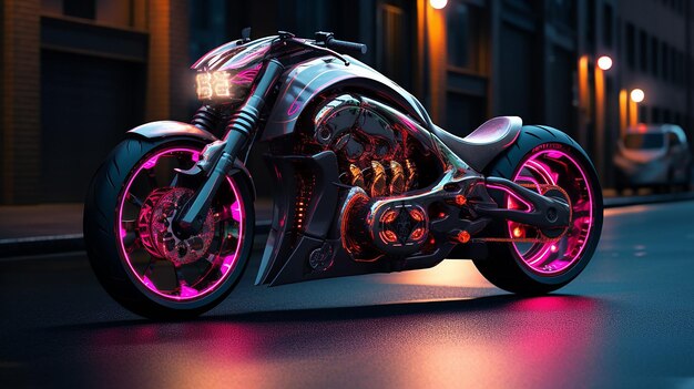 Photo future bike concept art