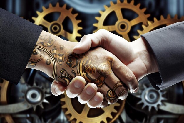 The future of business in a handshake