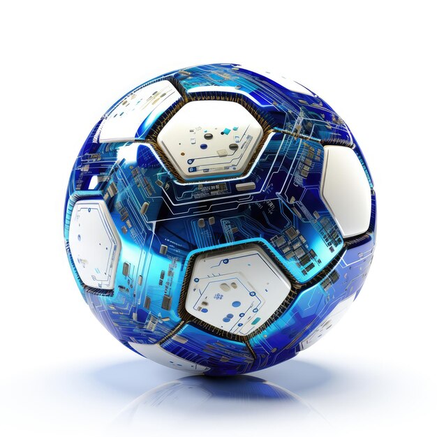 Future digital soccer football