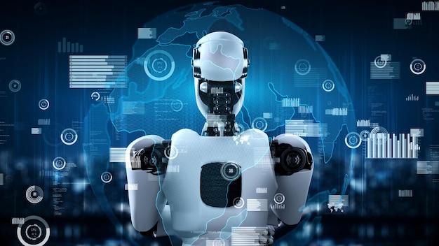 機械学習を活用したAIロボットヒューミノイドによる未来の金融テクノロジー制御