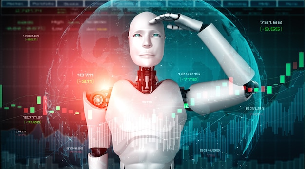 機械学習を利用したAIロボットによる未来の金融技術
