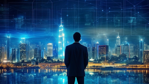 ビジネスマンが語る未来のネットワーク都市と生成AI